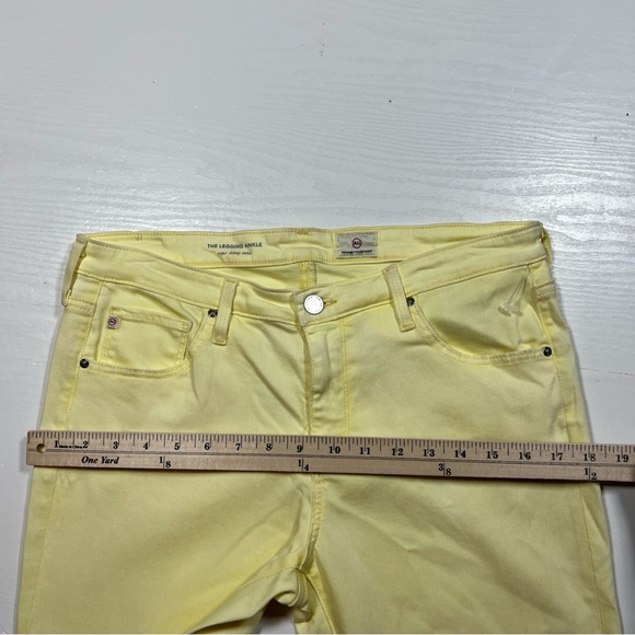 AG Adriano Goldschmied Legging Super Skinny Ankle Jean Womens 31 Raw Hem New - Picture 8 of 16